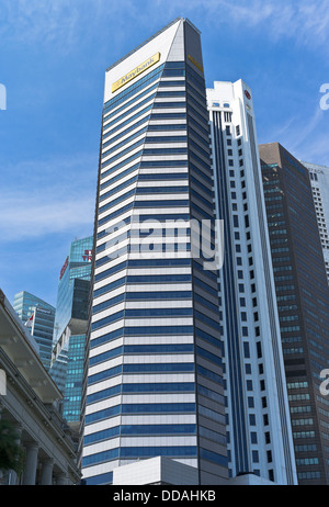 Dh Torre Maybank DOWNTOWN CORE SINGAPORE grattacielo moderno edificio della banca di Singapore Foto Stock