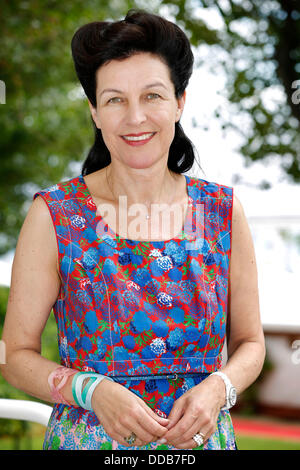 Venezia, Italia. Il 29 agosto, 2013. Produttore Bettina Reitz al settantesimo Venice International Film Festival. Agosto 29, 2013 Credit: dpa picture alliance/Alamy Live News Foto Stock