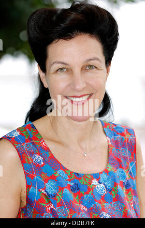 Venezia, Italia. Il 29 agosto, 2013. Produttore Bettina Reitz al settantesimo Venice International Film Festival. Agosto 29, 2013 Credit: dpa picture alliance/Alamy Live News Foto Stock