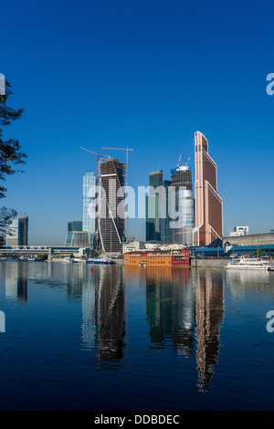 Moscow International Business Center (Russia) Foto Stock