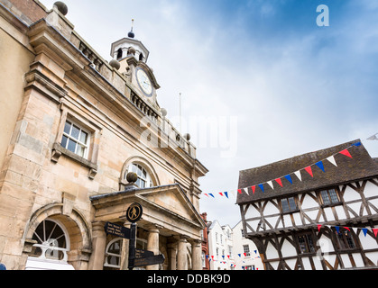 Ludlow - La Buttercross Foto Stock