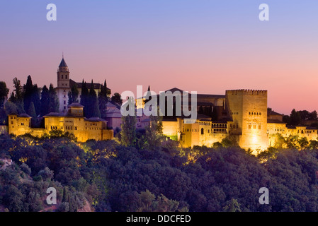 Alhambra,Granada Andalusia, Spagna Foto Stock