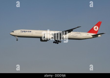 La Turkish Airlines Boeing 777 Foto Stock