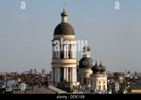 La Madonna di Vladimir chiesa, San Pietroburgo, Russia. Foto Stock