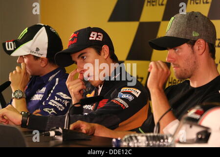 Scene dal 2013 British MOTO GP Silverstone, Regno Unito Foto Stock