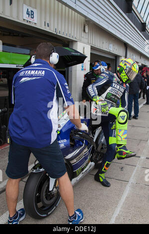 Scene dal 2013 British MOTO GP Silverstone, Regno Unito Foto Stock