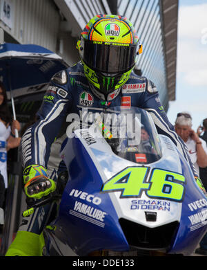 Scene dal 2013 British MOTO GP Silverstone, Regno Unito Foto Stock