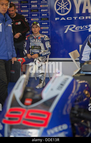 Scene dal 2013 British MOTO GP Silverstone, Regno Unito Foto Stock