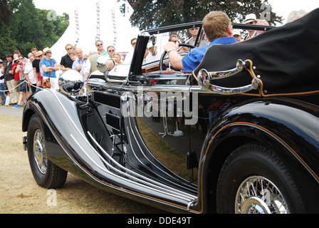 Fine anni trenta Horch 853 Cabrio al Classic giorni 2013 a Dyck castello nei pressi di Düsseldorf, Renania settentrionale-Vestfalia, Germania, Europa Foto Stock