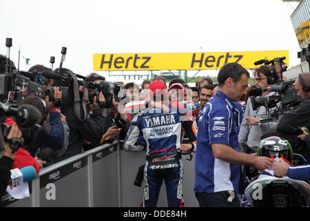 Scene dal 2013 British MOTO GP Silverstone, Regno Unito Foto Stock