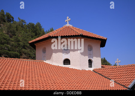 Il Monastero Kykkos, monti Troodos, Cipro, Europa Foto Stock