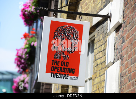 Il vecchio teatro operativo e Herb Garret, Southwark, Londra, Inghilterra, Regno Unito Foto Stock