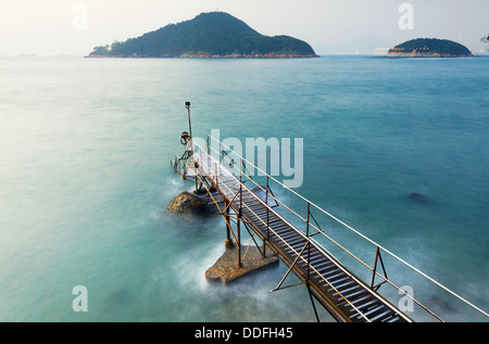 Padiglione del Bagno , luogo famoso in hongkong Foto Stock