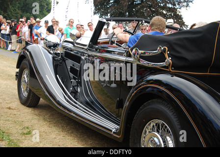 Fine anni trenta Horch 853 Cabrio al Classic giorni 2013 a Dyck castello nei pressi di Düsseldorf, Renania settentrionale-Vestfalia, Germania, Europa Foto Stock