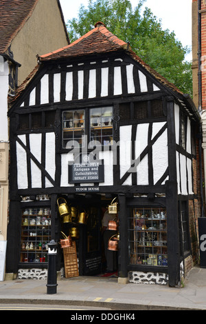 Tudor House Antiquariato & Gadgets Shop, Duke Street, Henley-on-Thames, Oxfordshire, England, Regno Unito Foto Stock