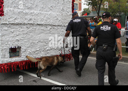 New York, New York, Stati Uniti d'America. 2 Sep, 2013. Xlvi annuale di West Indian Day Parade marche giù Eastern Parkway in Brooklyn N.Y. © 2013 Credit: Bruce Cotler/Globe foto/ZUMAPRESS.com/Alamy Live News Foto Stock