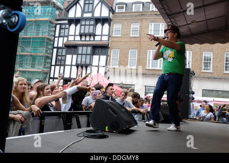 Londra, Regno Unito. 01 Sep, 2013. David Rodigan incanta la folla a Kingston Carnevale 2013 © Trish Gant/Alamy Live News Foto Stock