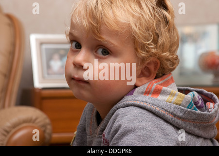 Foto di famiglia toddler boy Foto Stock