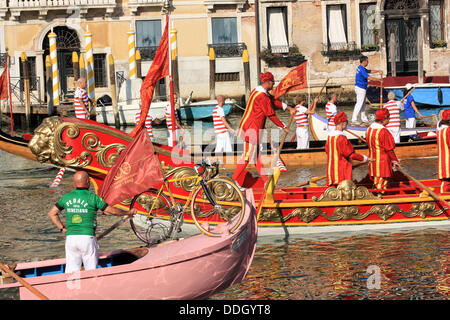 Regata Storica di Venezia - Regata Storica di Venezia 2013 Foto Stock