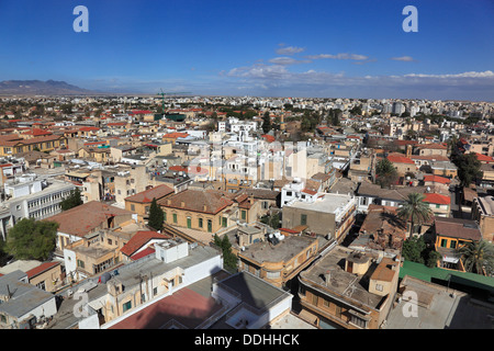 Lefkosia, Nicosia, vista sulla città Foto Stock