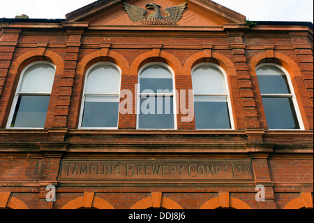 Costruito in mattoni, ex birreria, Tamplins intero, Phoenix Brewery, Brighton Foto Stock