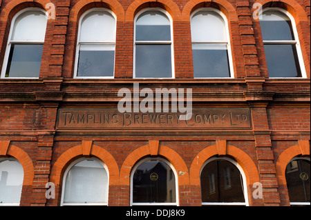 Edificio di mattoni, ex tamplin's Brewery, Brighton Foto Stock