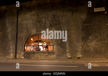 Del Mercato Trattoria, Park Street, Borough Market, Southwark, Londra, Regno Unito Foto Stock