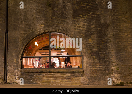 Del Mercato Trattoria, Park Street, Borough Market, Southwark, Londra, Regno Unito Foto Stock