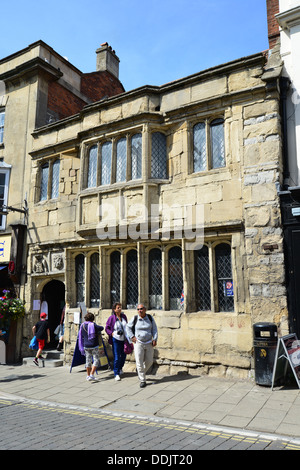 Il lago di Glastonbury Village Museum, Tribunale di Glastonbury, High Street, Glastonbury, Somerset, Inghilterra, Regno Unito Foto Stock