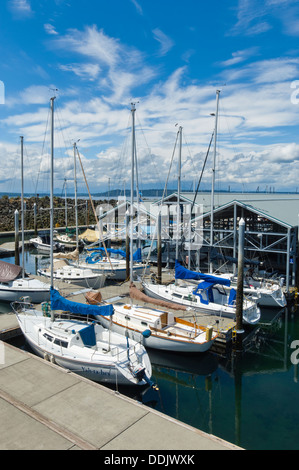 Marina a Edmonds, Washington, Stati Uniti d'America Foto Stock