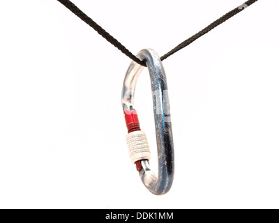 Carabina su sfondo bianco Foto Stock