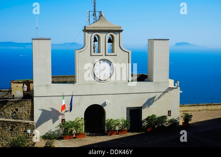 L'Italia, Campania, Napoli, Castel Sant Elmo su Cortosa di San Martino, Foto Stock