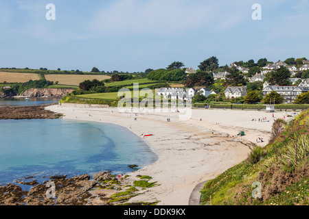 Inghilterra, Cornwall, Falmouth, Gylly Beach Foto Stock