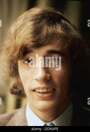 BEE GEES gruppo pop con Robin Gibb (1949-2012) nel 1967. Foto Tony Gale Foto Stock