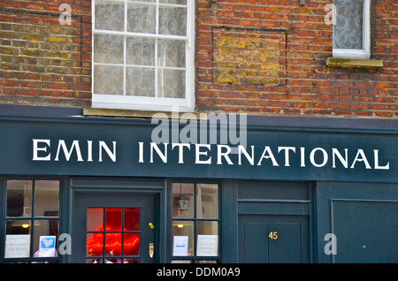 Emin International - Tracey Emin la galleria d'arte Shop, Crispin Street, Spitalfields, London, Regno Unito Foto Stock