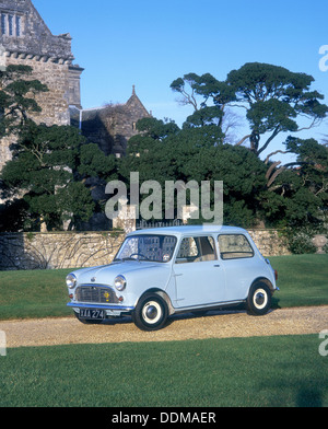 1959 Austin Mini 7. Artista: sconosciuto Foto Stock