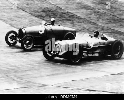 British Grand Prix, Brooklands, Surrey, 1927. Artista: sconosciuto Foto Stock