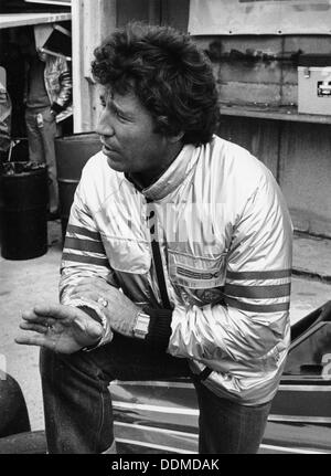 Mario Andretti, 1980. Artista: sconosciuto Foto Stock