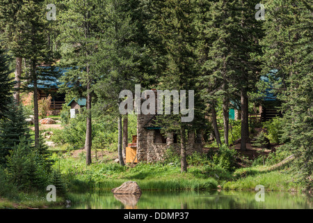 Broadmoor Ranch a valle di smeraldo, Colorado Springs, Colorado. Foto Stock