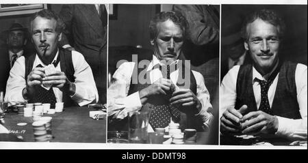 Paul Newman (1925- ), attore americano, 1975. Artista: sconosciuto Foto Stock