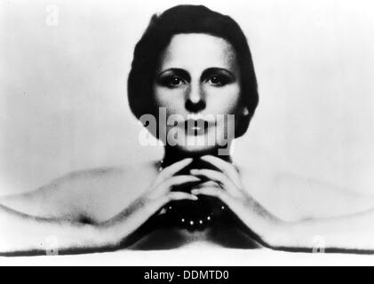 Leni Reifenstahl (1902-2003), tedesco film maker. Artista: sconosciuto Foto Stock