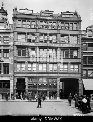 Wood Street edifici, Fore Street, Londra, 1899. Artista: Bedford Lemere e azienda Foto Stock