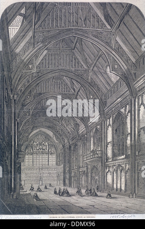 Guildhall, Londra, 1865. Artista: Anon Foto Stock