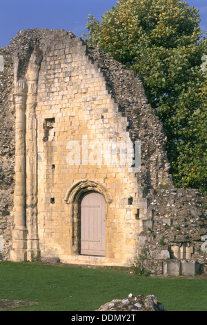 Torre Ethelbert, St Augustine's Abbey, Canterbury, nel Kent, 1996. Artista: J Bailey Foto Stock