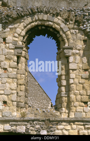 Dettaglio di una finestra, St Augustine's Abbey, Canterbury, nel Kent, 1996. Artista: J Bailey Foto Stock