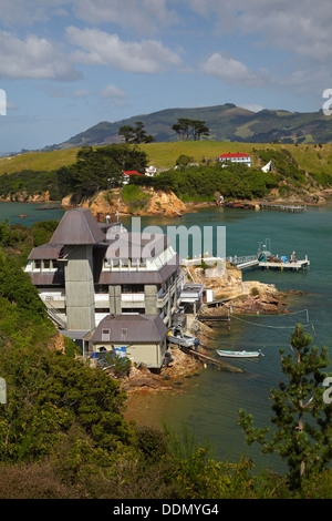 Portobello Acquario, Portobello, Penisola di Otago, Dunedin, Otago, Isola del Sud, Nuova Zelanda Foto Stock