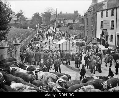 Market Place, Faringdon, Oxfordshire, 1904. Artista: Henry Taunt Foto Stock