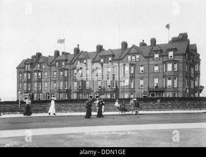 Hotel Kimbers, Cliftonville, Margate, Kent, 1890-1910. Artista: sconosciuto Foto Stock