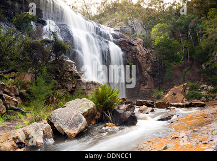 MacKenzie cascata cade nella regione di Grampians di Victoria, Australia Foto Stock