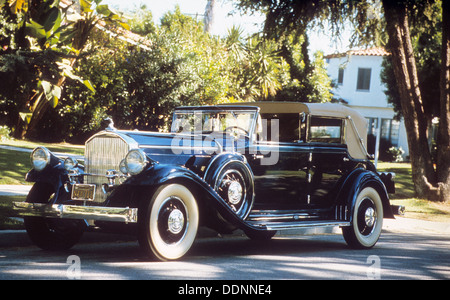 1931 PIERCE-ARROW MODELLO 4 CONTERTABLE CABRIOLET. Foto Nicky Wright Foto Stock